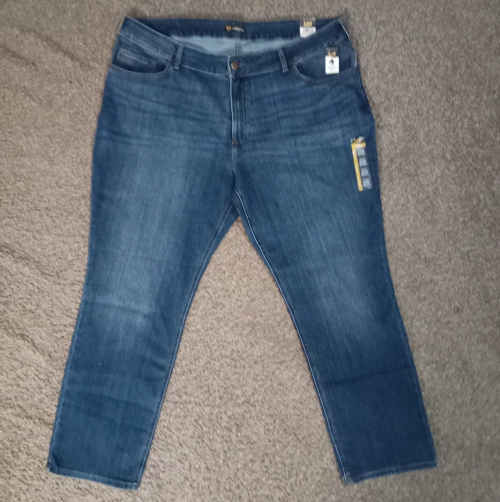 WOMEN PLUS SIZE JEANS SIZE 22W MEDIUM - Picture 2 of 13